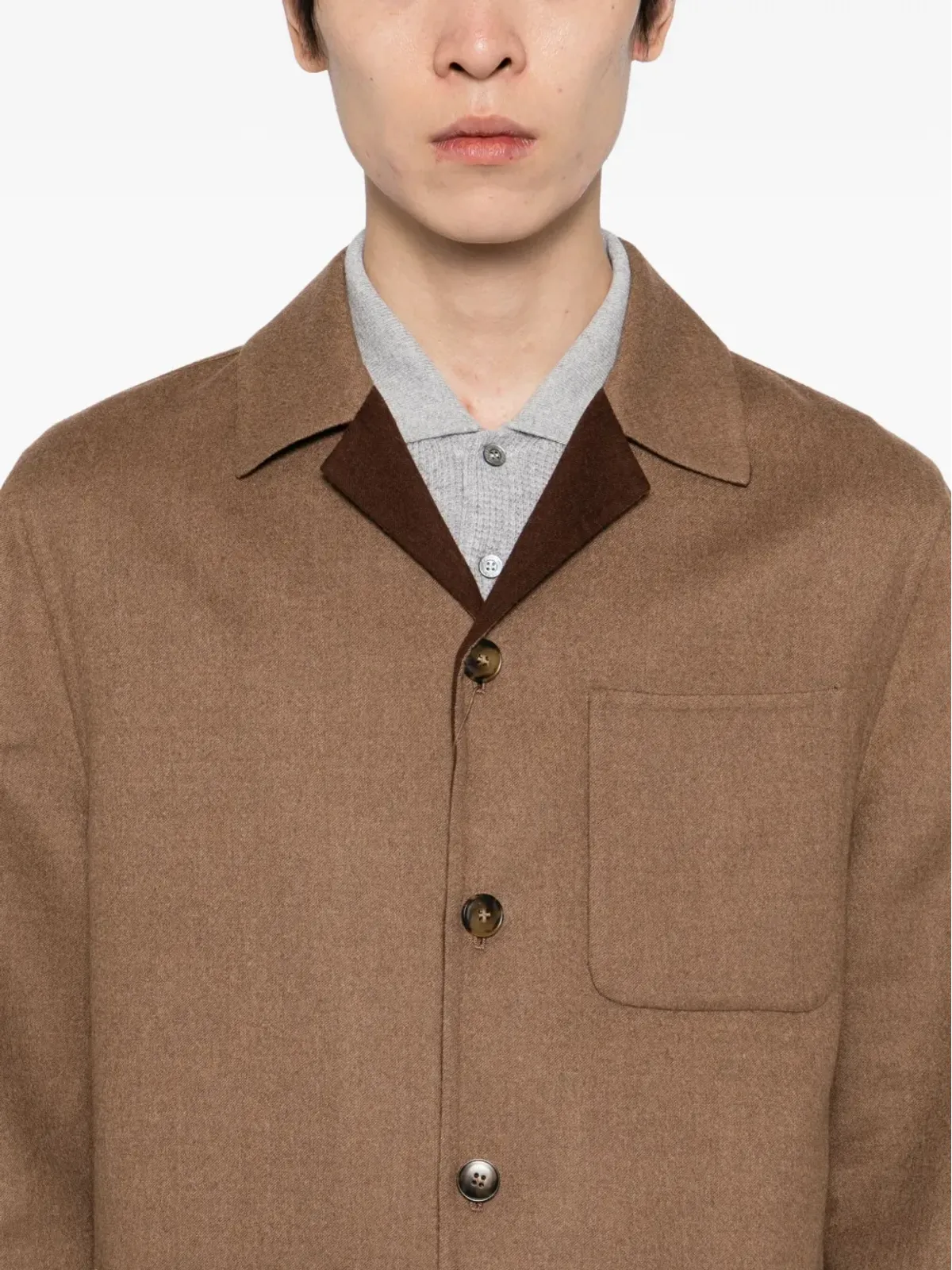 Canali ウール混紡ジャケット - 画像5
