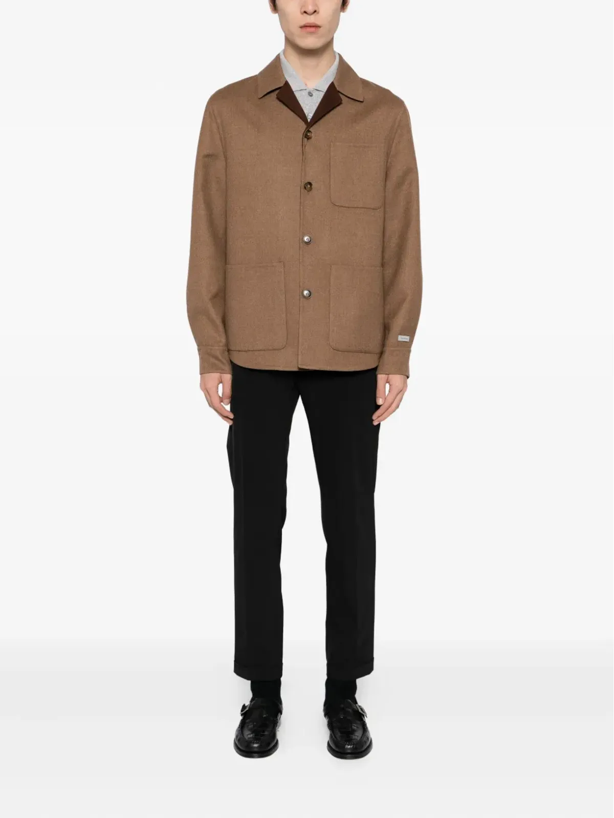 Canali ウール混紡ジャケット - 画像2