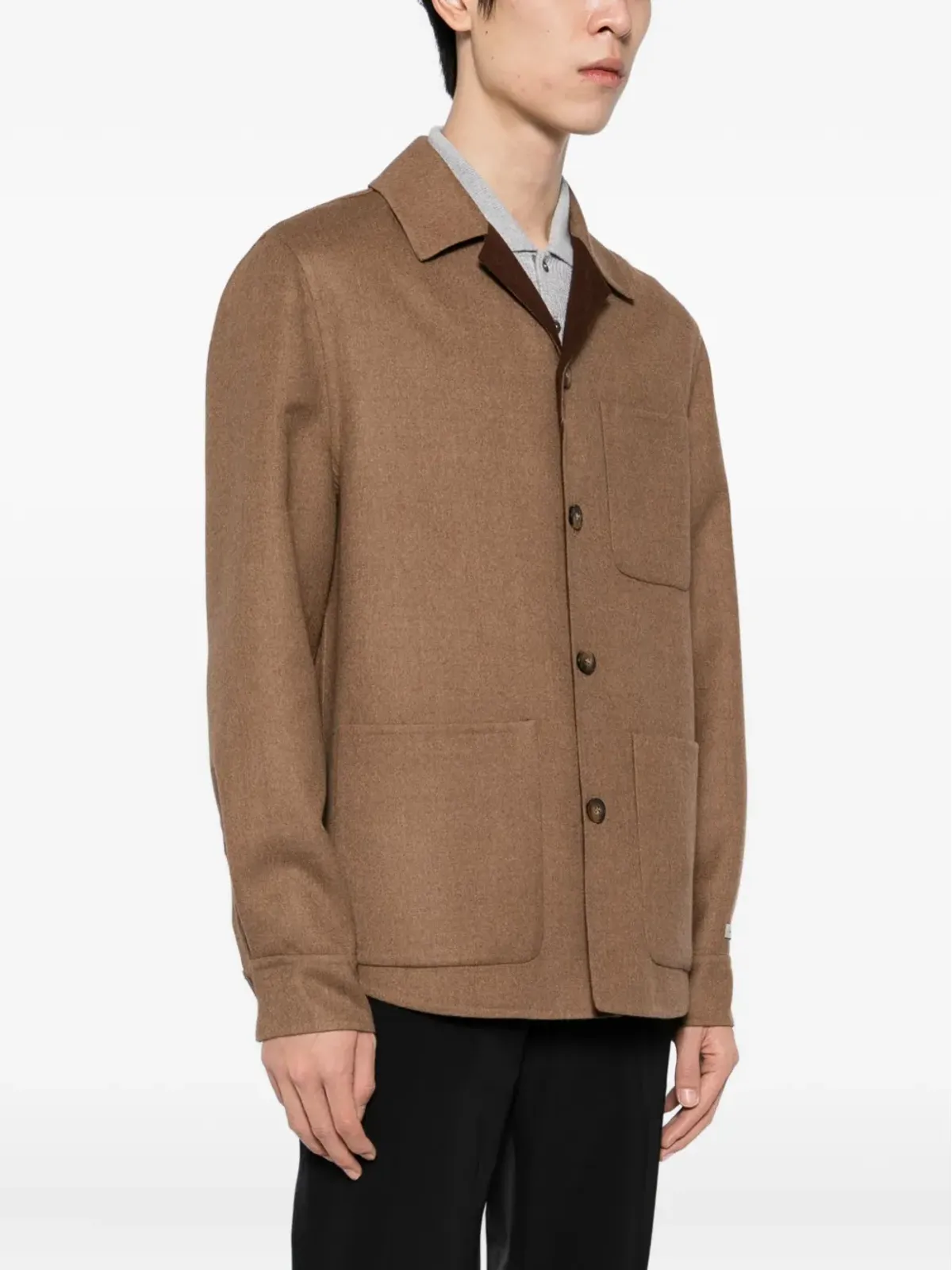 Canali ウール混紡ジャケット - 画像3