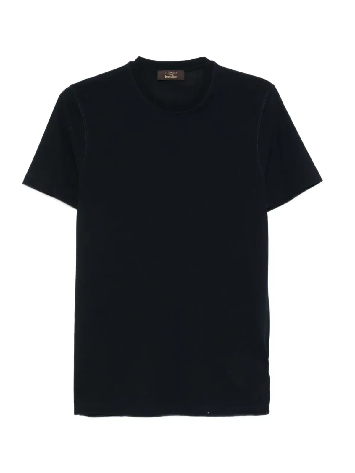 Zanone ラウンドネック コットン Tシャツ - 画像1