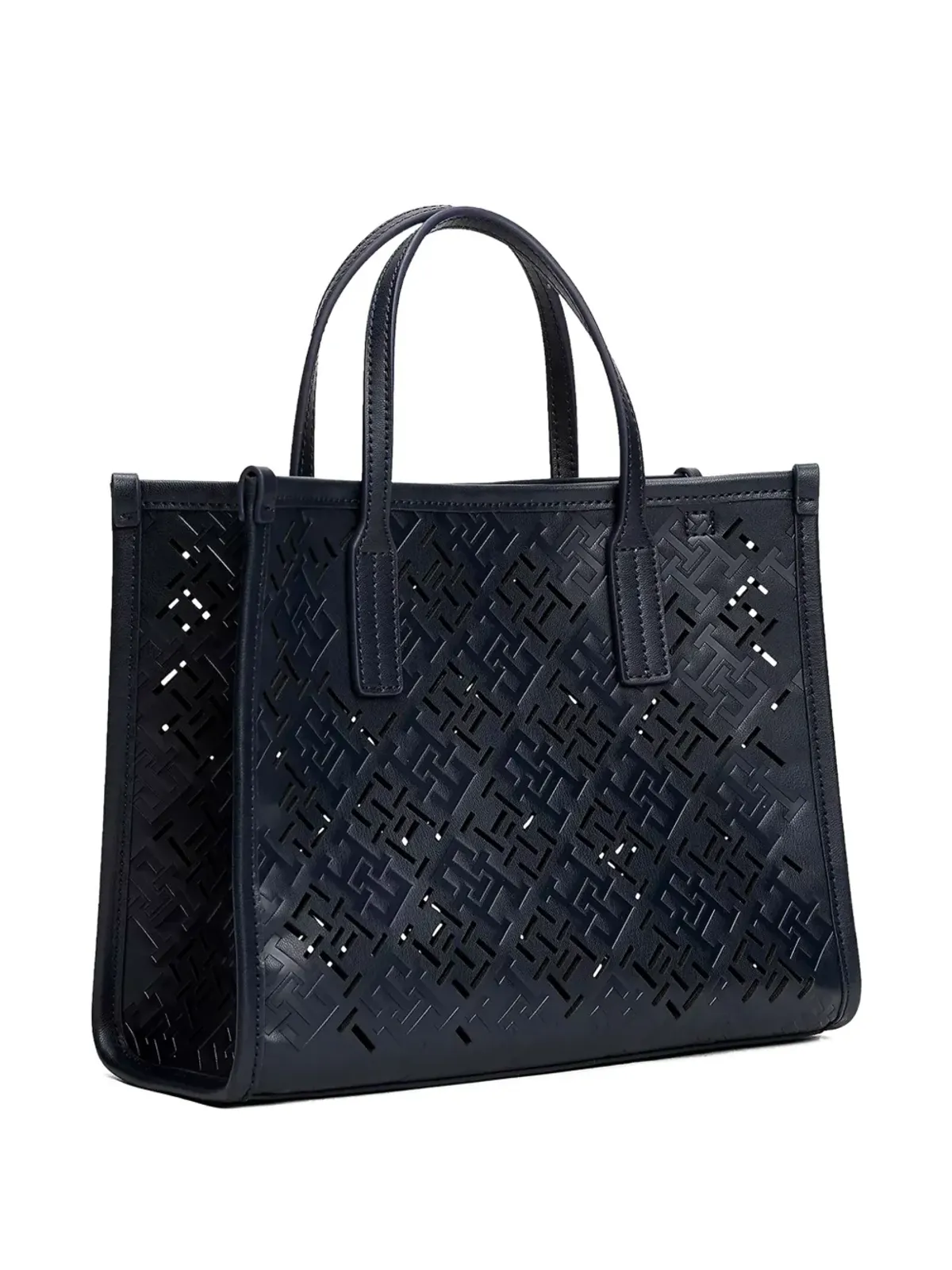 Tommy Hilfiger City TH monogram cut-out トートバッグ - 画像2