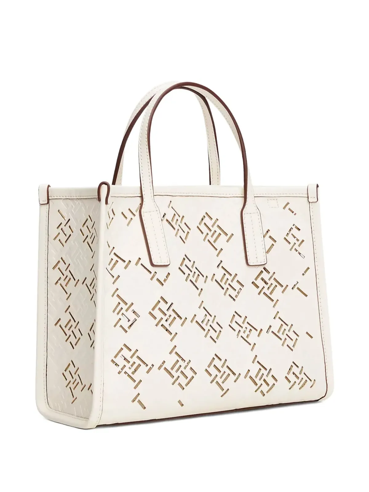 Tommy Hilfiger City TH カットアウト柄トートバッグ - 画像2