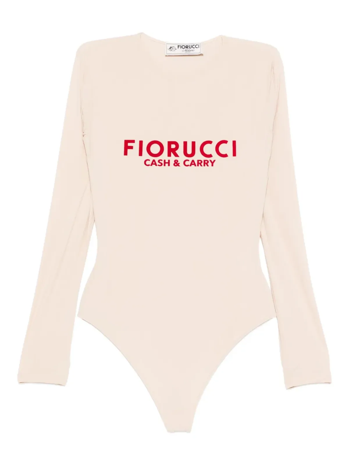 Fiorucci ロゴプリント長袖ボディスーツ - 画像1