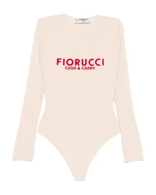 Fiorucci ロゴプリント長袖ボディスーツ - サムネイル1