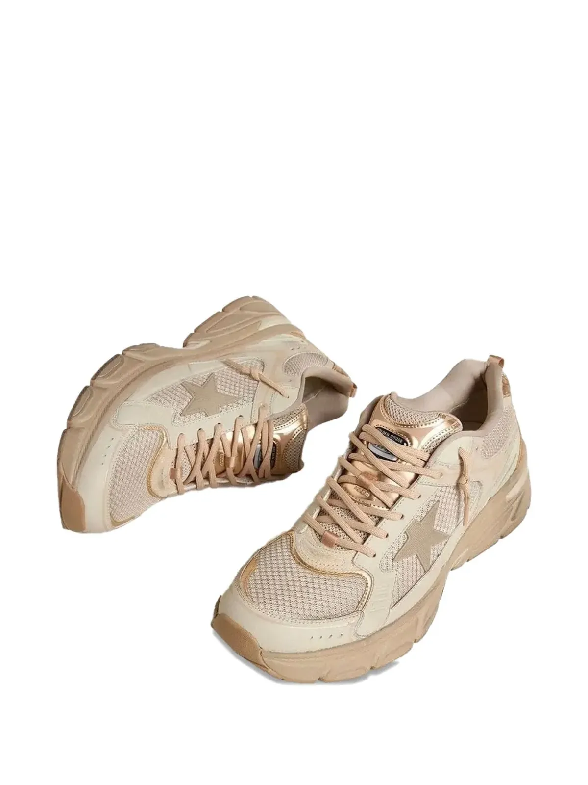 Golden Goose ライトスター レースアップ ローカットスニーカー - 画像2