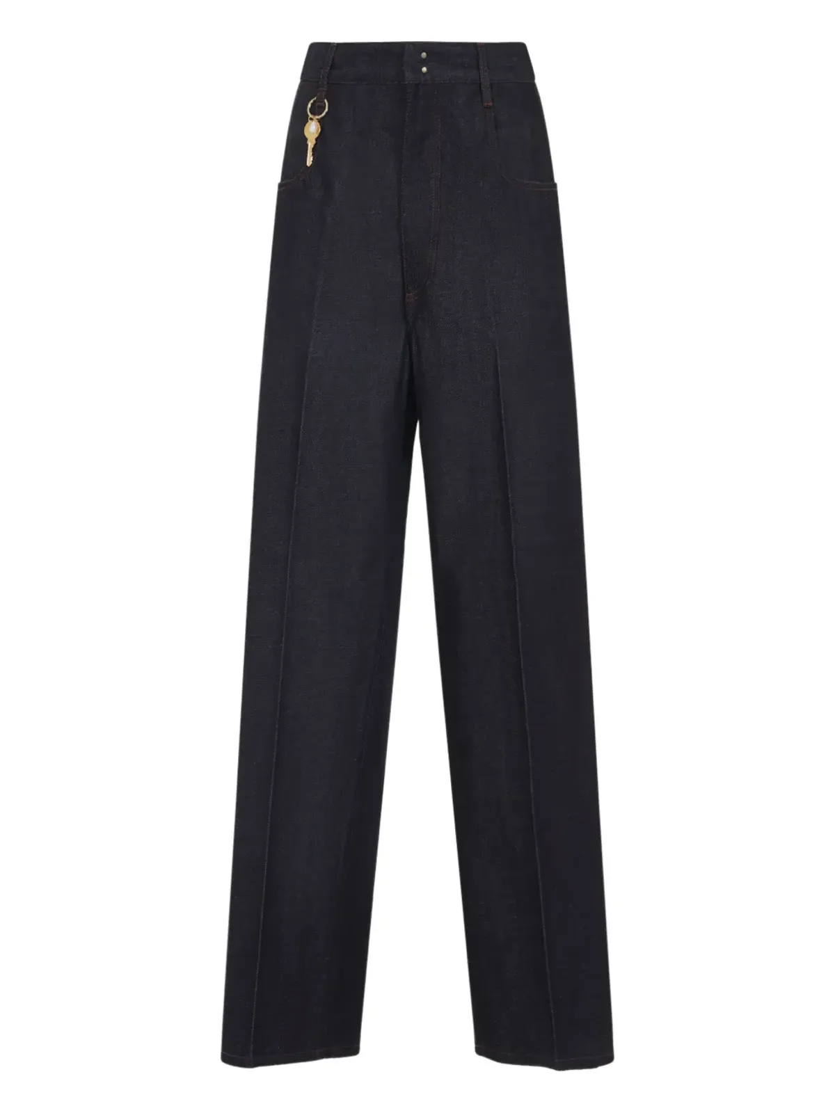 Carven キーチャーム付き コットン ジーンズ - 画像1