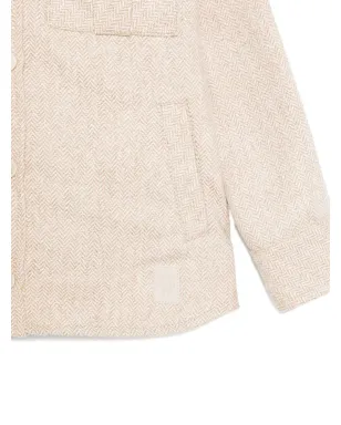 Eleventy Kids ヘリンボーン柄シャツ - サムネイル3