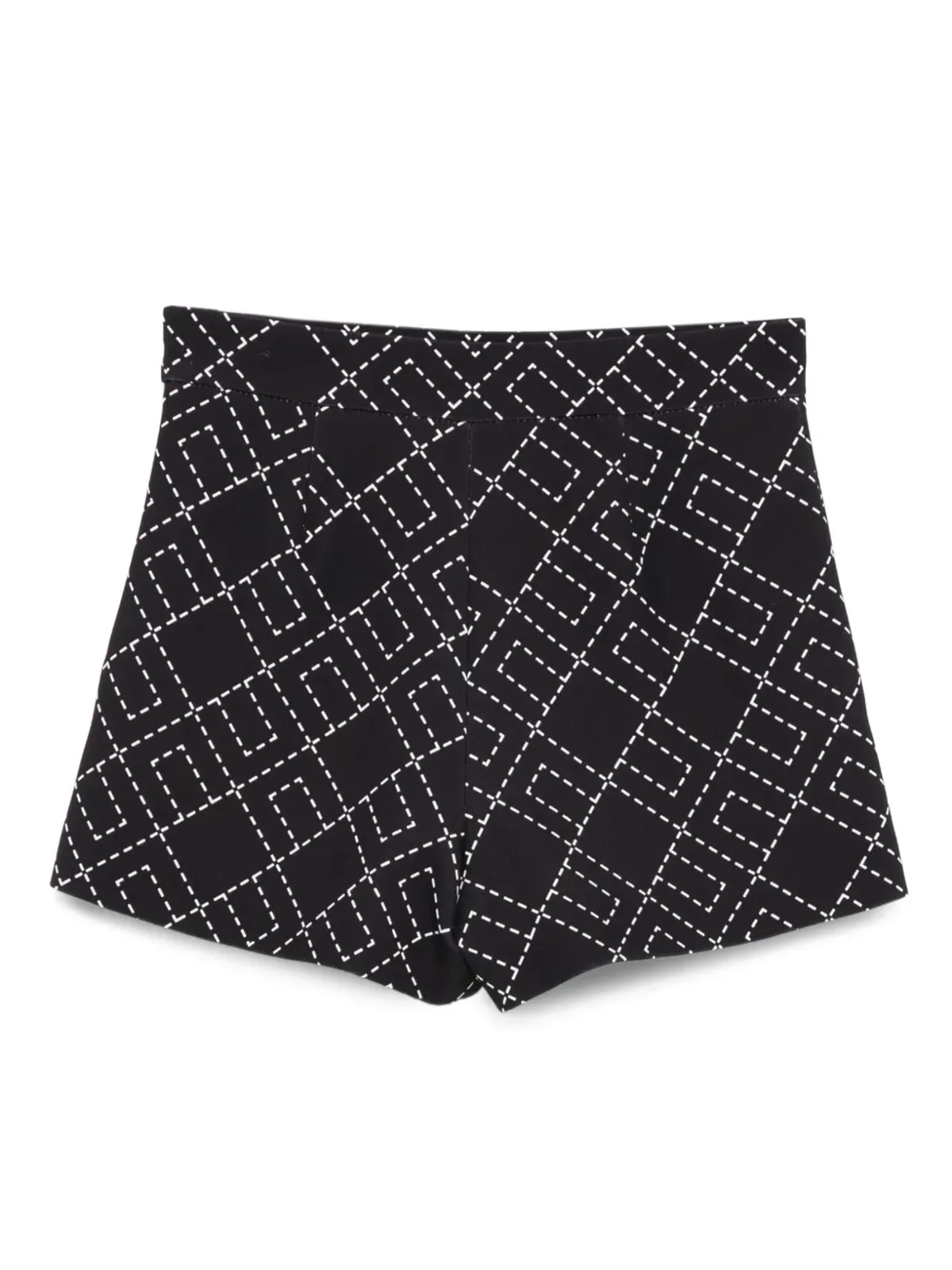 Elisabetta Franchi Kids ペイズリープリントショーツ ブラック - 画像2