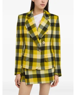 Vivienne Westwood ジョージア チェック ダブルブレスト ジャケット - サムネイル4
