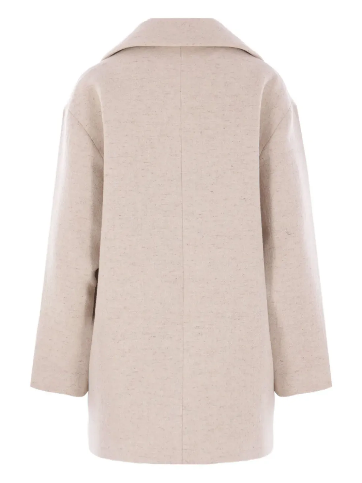 Elisabetta Franchi ダブルブレスト ゴールドボタン コート - 画像2