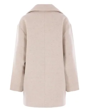 Elisabetta Franchi ダブルブレスト ゴールドボタン コート - サムネイル2