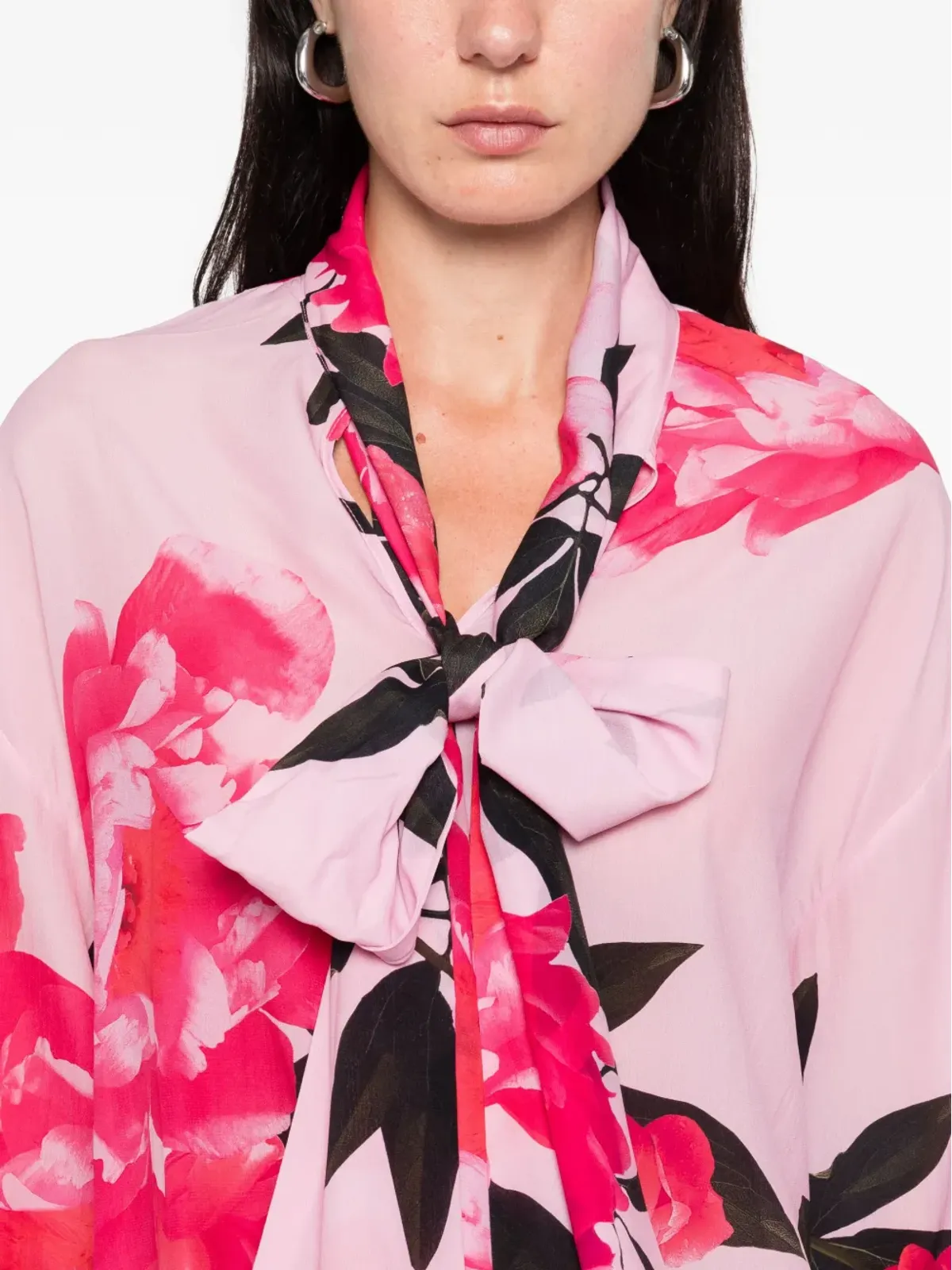 CHIARA BONI La Petite Robe ソフィ フローラルプリント ティネック トップ - 画像5