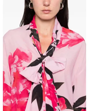CHIARA BONI La Petite Robe ソフィ フローラルプリント ティネック トップ - サムネイル5