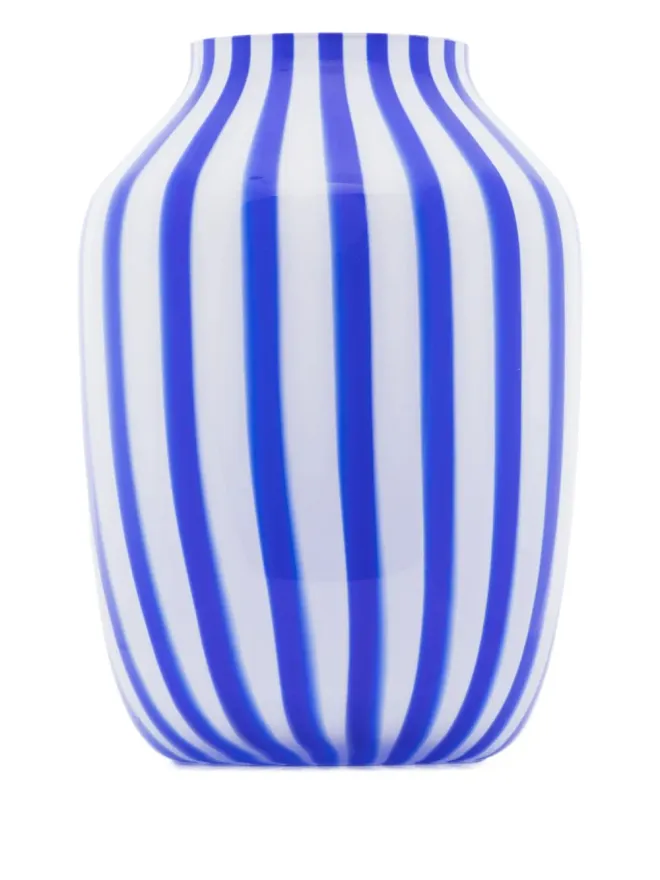 HAY HAY ジュースストライプガラス花瓶の商品画像
