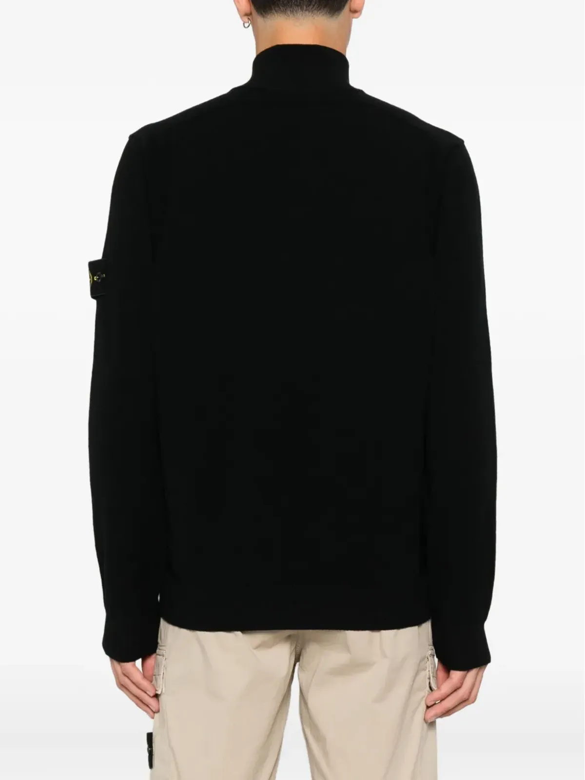 Stone Island コンパスバッジ付きニットセーター - 画像4