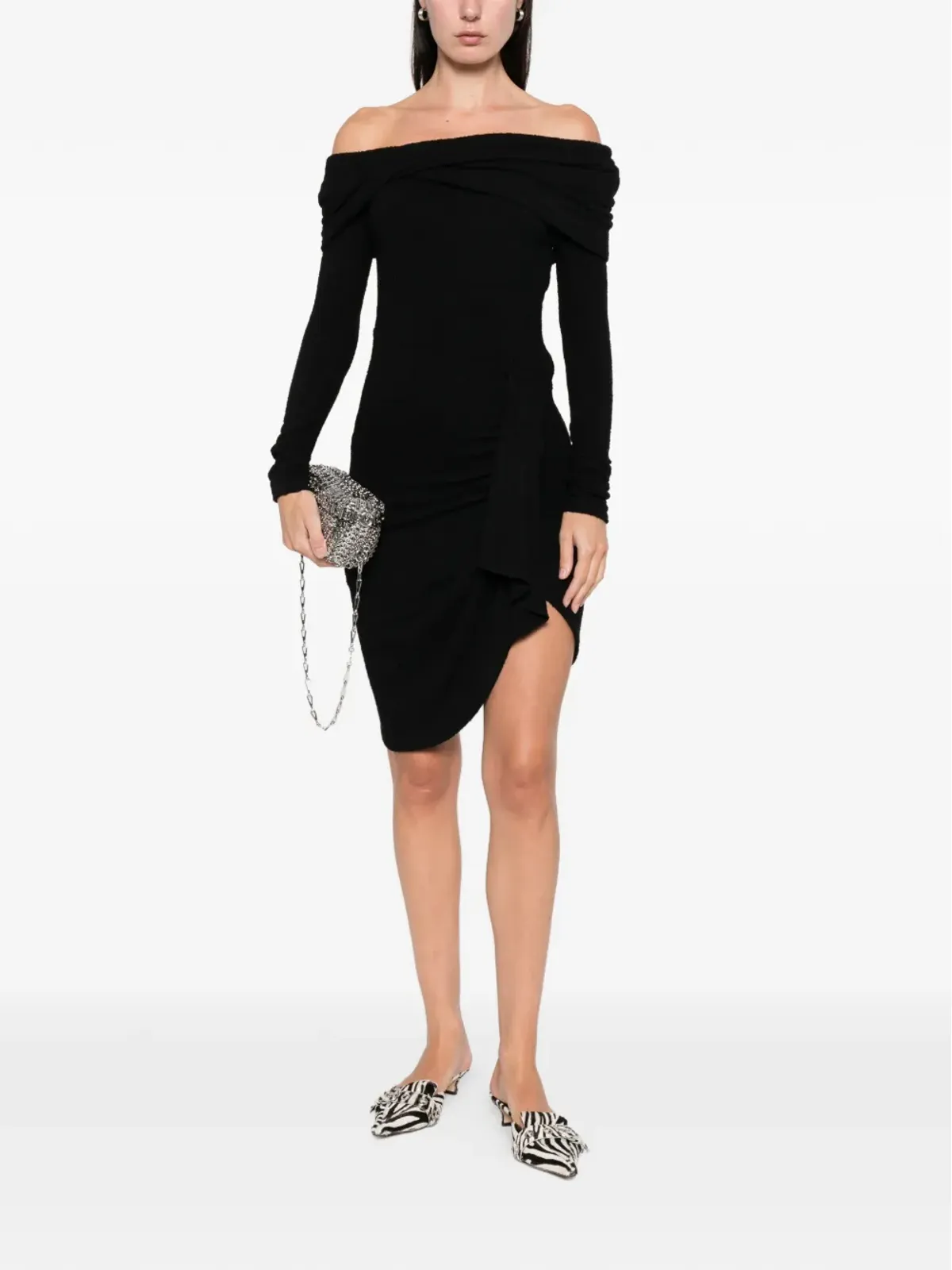 ISABEL MARANT Fatene mini dress - Black - 画像2