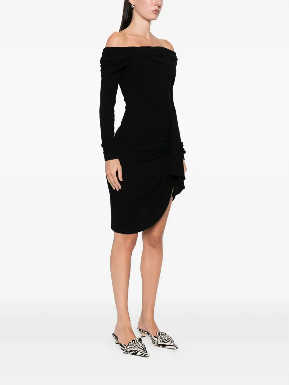 ISABEL MARANT Fatene mini dress - Black - 画像3