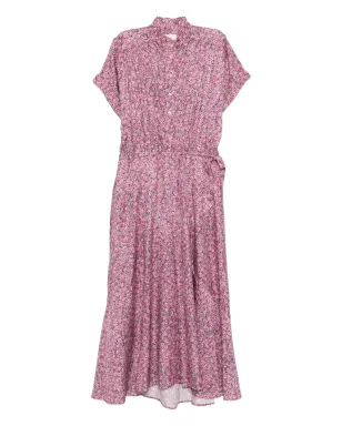 ISABEL MARANT フローラル ミディ丈 シャツドレス - サムネイル1
