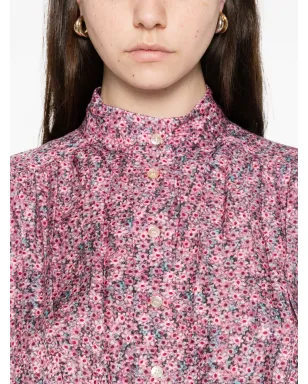 ISABEL MARANT フローラル ミディ丈 シャツドレス - サムネイル5
