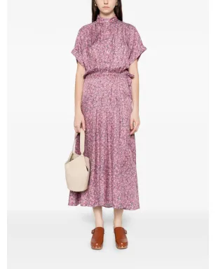 ISABEL MARANT フローラル ミディ丈 シャツドレス - サムネイル2