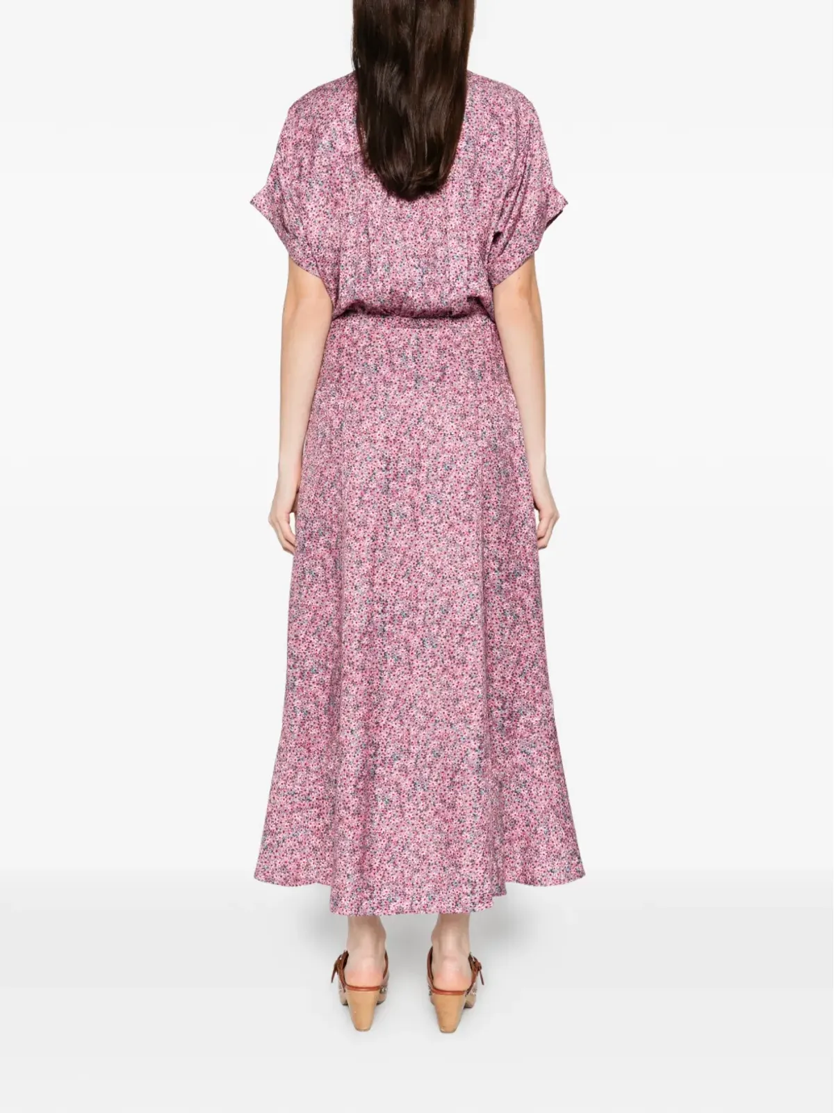 ISABEL MARANT フローラル ミディ丈 シャツドレス - 画像4