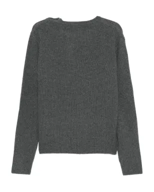 extreme cashmere リブ編みカシミヤセーター - サムネイル2