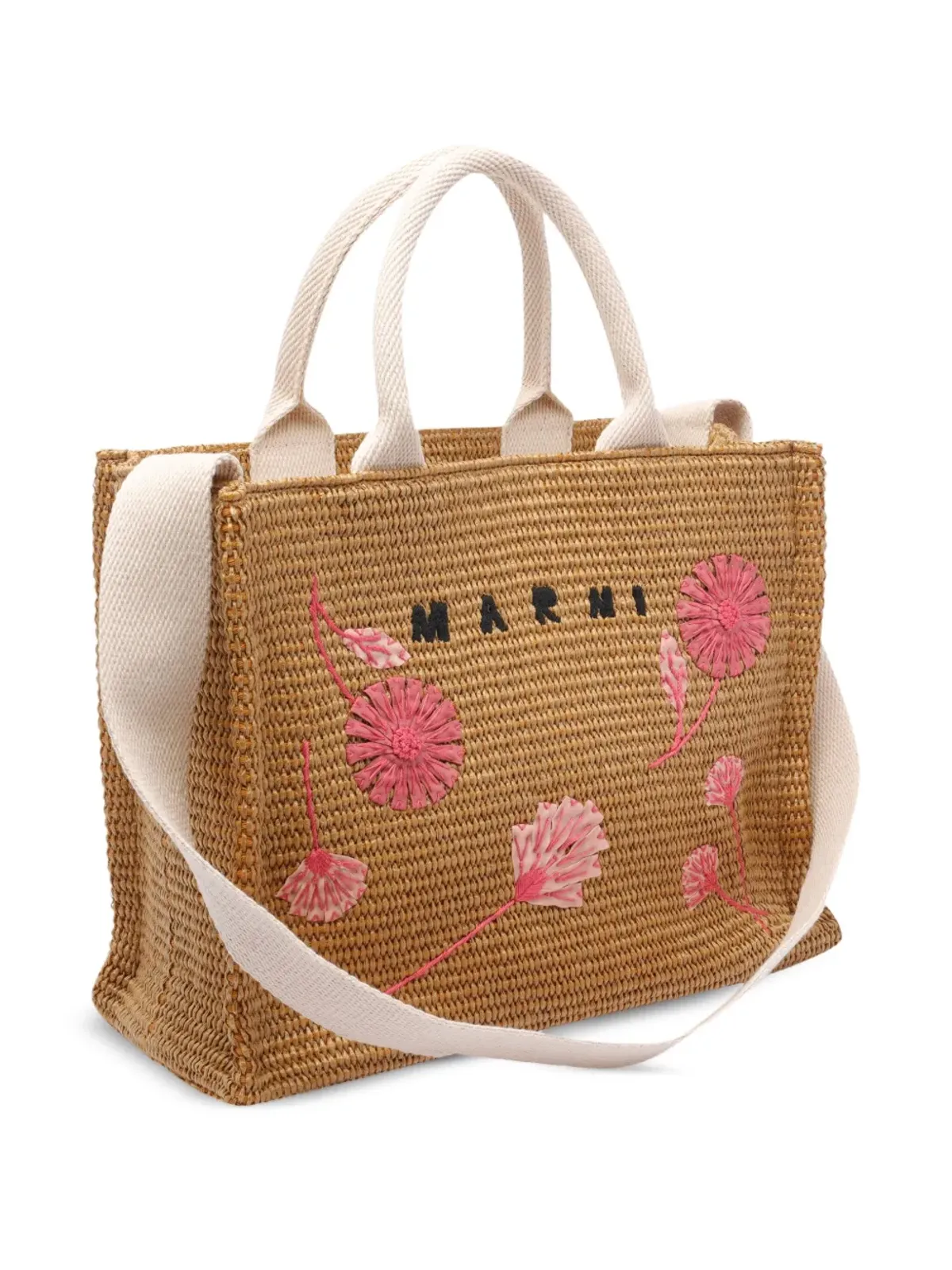 Marni 刺繍花柄トートバッグ - 画像3