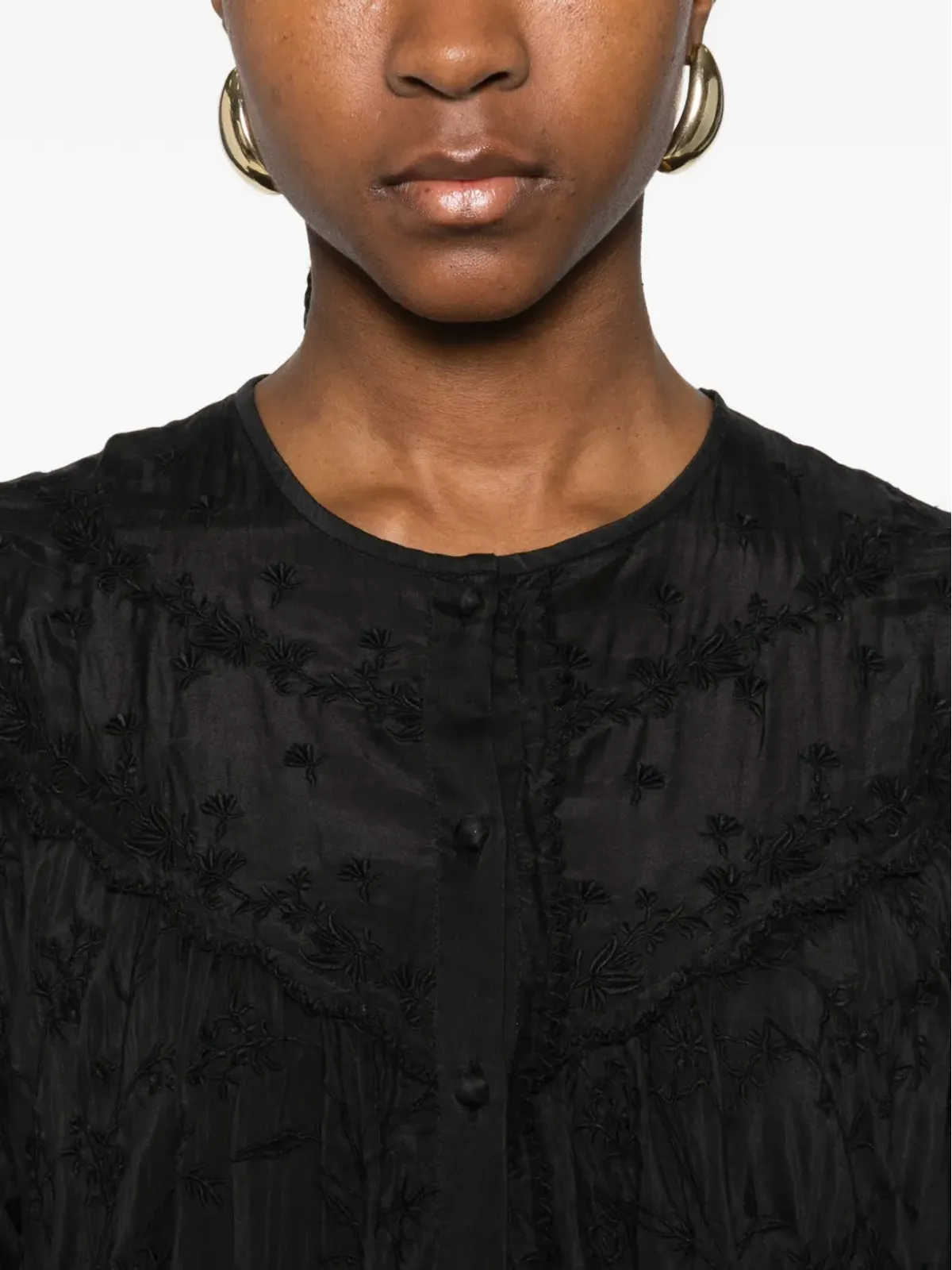 ISABEL MARANT Zame 長袖ミニドレス - 画像5