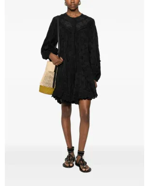 ISABEL MARANT Zame 長袖ミニドレス - サムネイル2