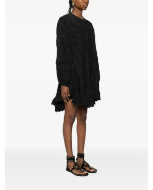 ISABEL MARANT Zame 長袖ミニドレス - サムネイル3