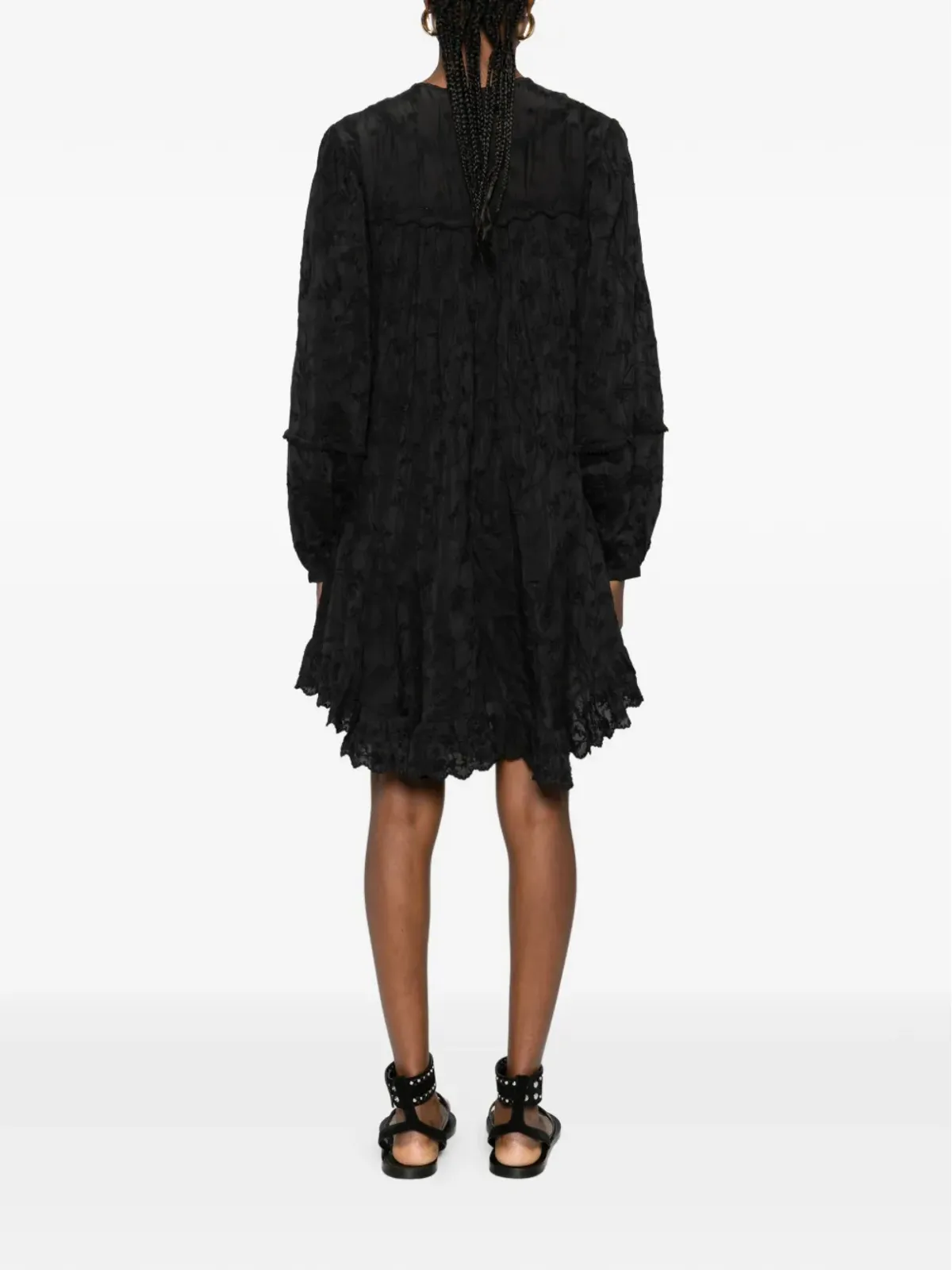 ISABEL MARANT Zame 長袖ミニドレス - 画像4