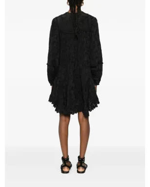 ISABEL MARANT Zame 長袖ミニドレス - サムネイル4