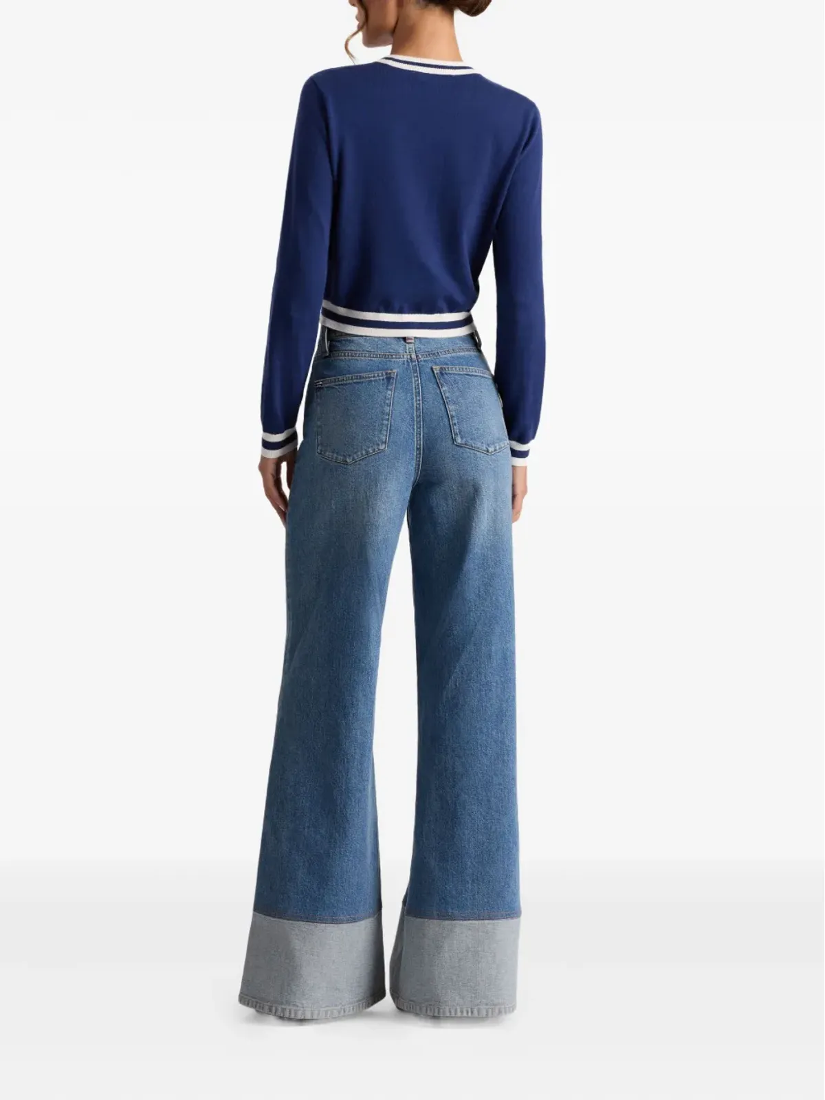 alice + olivia Carolann アップリケ文字セーター - 画像4