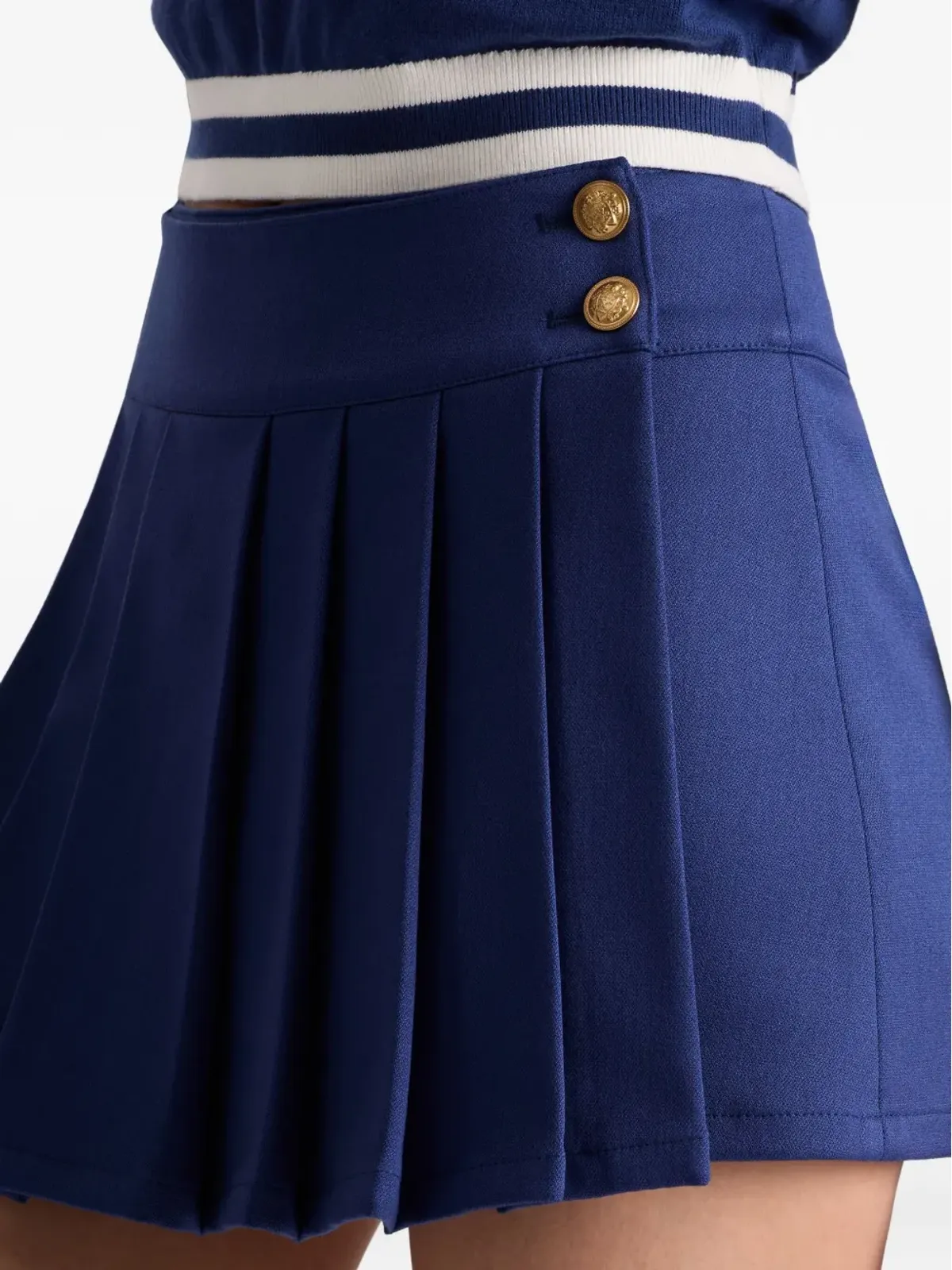 alice + olivia ノア プリーツミニスカート - 画像5