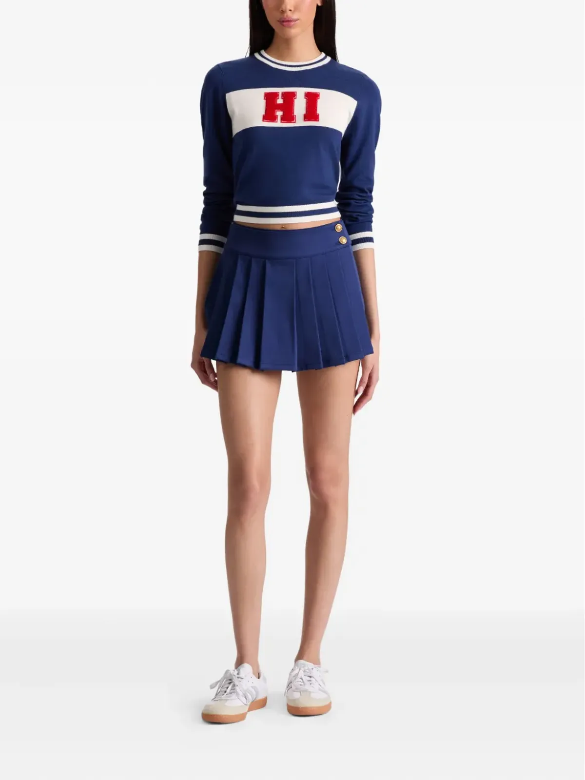 alice + olivia ノア プリーツミニスカート - 画像2