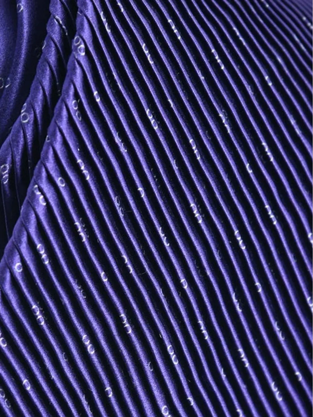 Castangia パターン柄シルクタイ - 画像3