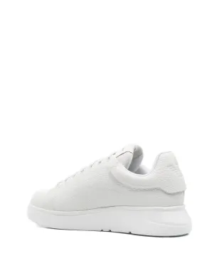 Emporio Armani パッド入りタン レザー スニーカー - サムネイル3