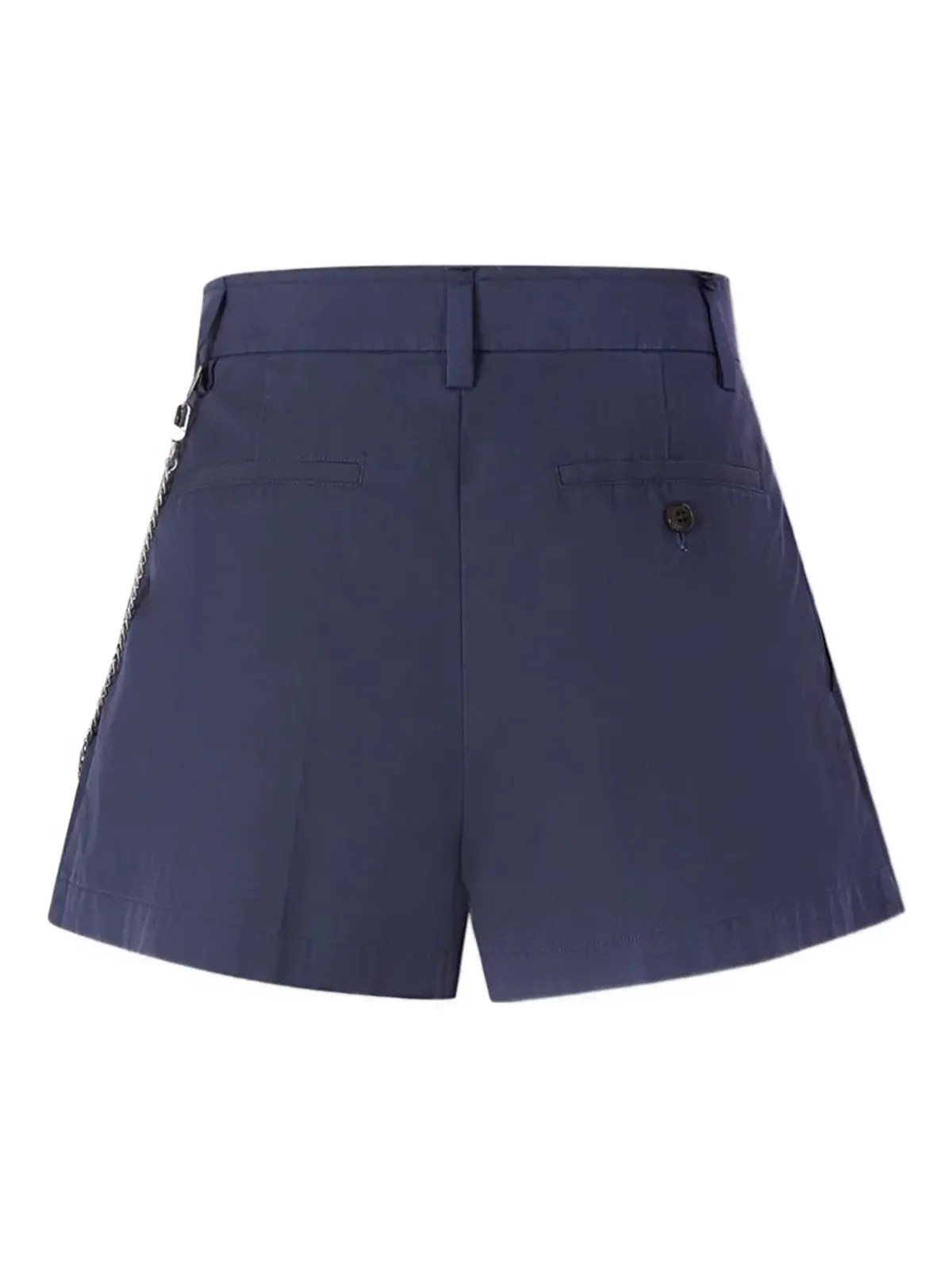 Alexander Wang プリーツチェーンディテールのスコーツ ブルー - 画像2