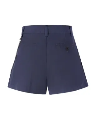 Alexander Wang プリーツチェーンディテールのスコーツ ブルー - サムネイル2