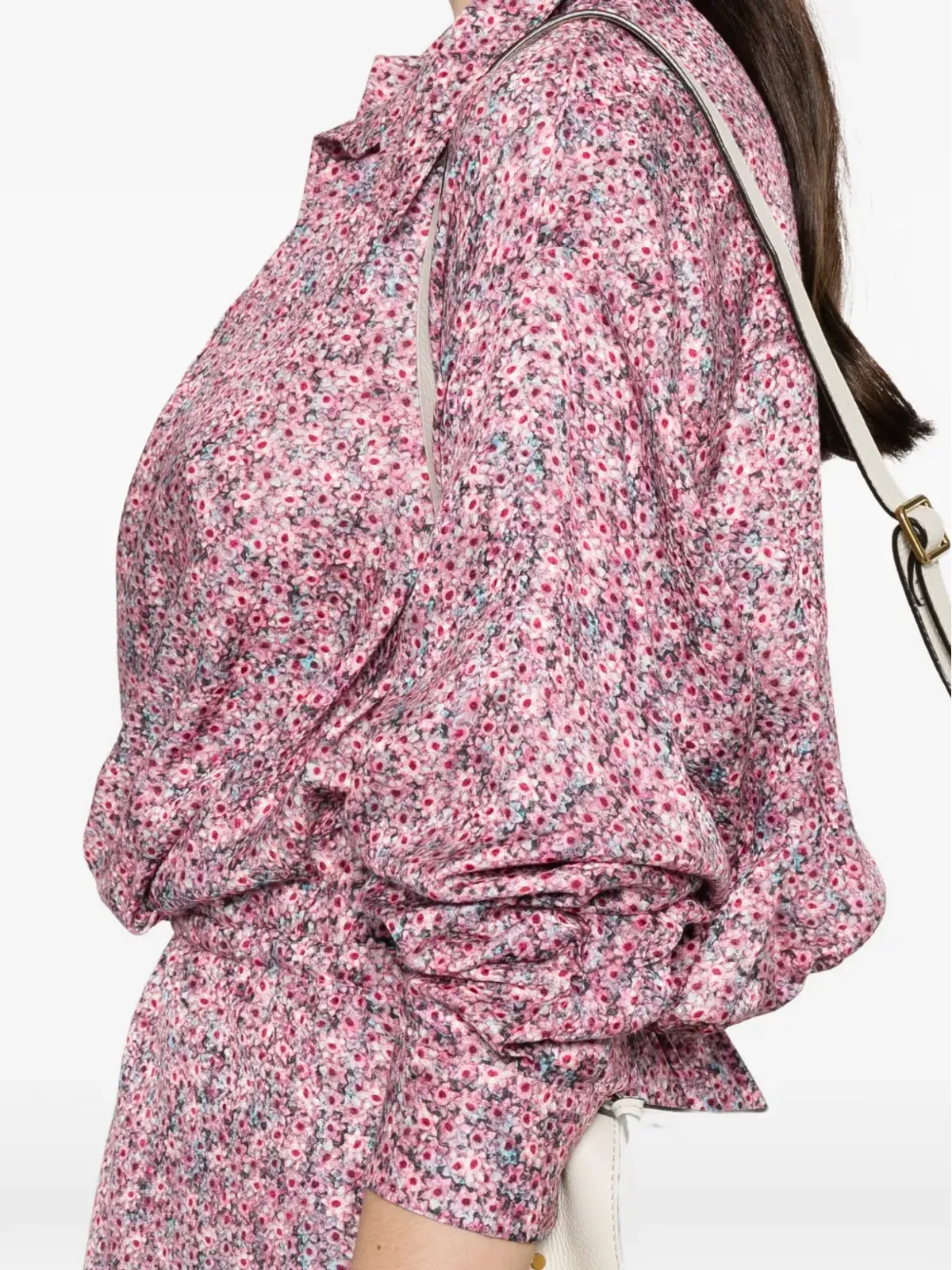 ISABEL MARANT ハーモニー花柄ミニドレス - 画像5