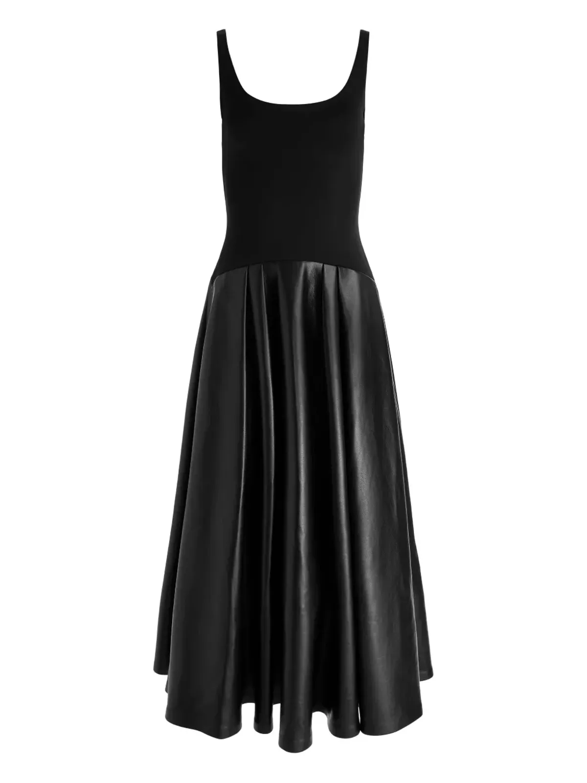 alice + olivia Adley drop-waist midi dress - Black - 画像1