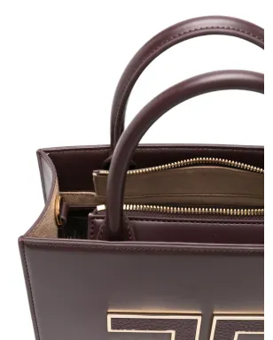 Elisabetta Franchi ロゴエンボス トートバッグ - サムネイル5