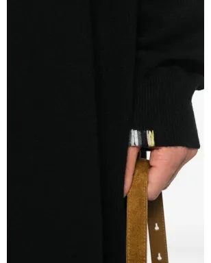 extreme cashmere 丸首リブ編みニットワンピース - サムネイル5