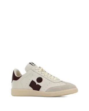 ISABEL MARANT leather logo sneakers - サムネイル2