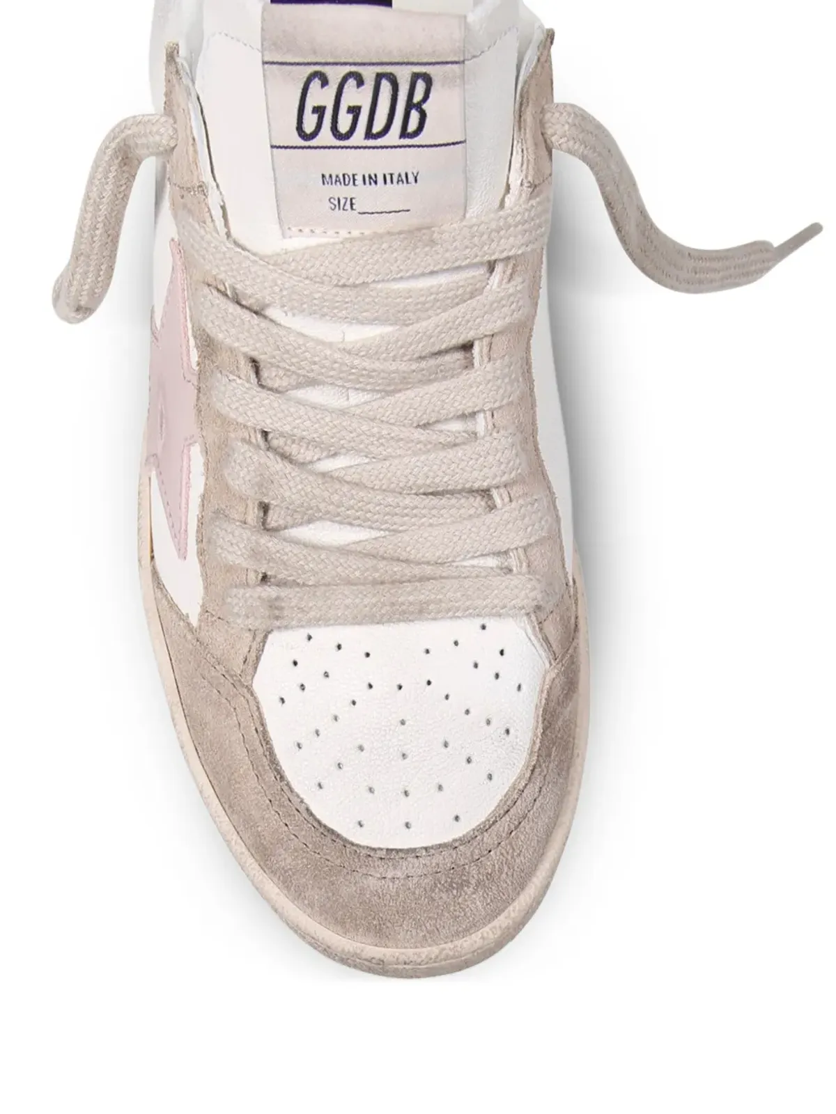 Golden Goose Ball Star スエードパネル スニーカー - 画像4