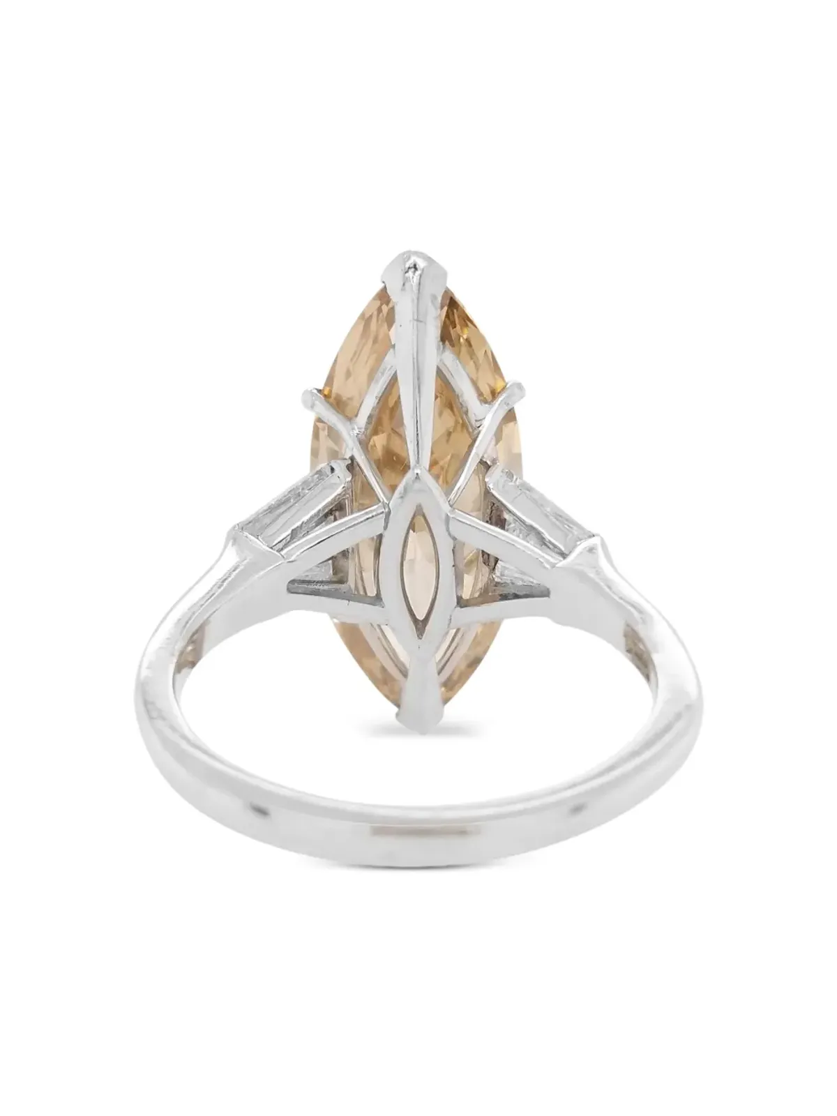 HYT Jewelry プラチナ マーキスダイヤモンド リング - 画像2