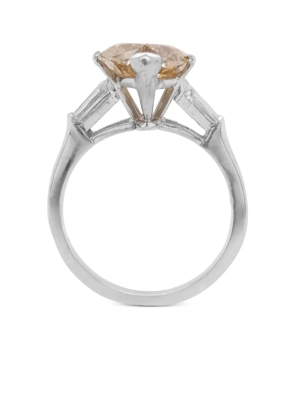 HYT Jewelry プラチナ マーキスダイヤモンド リング - 画像3
