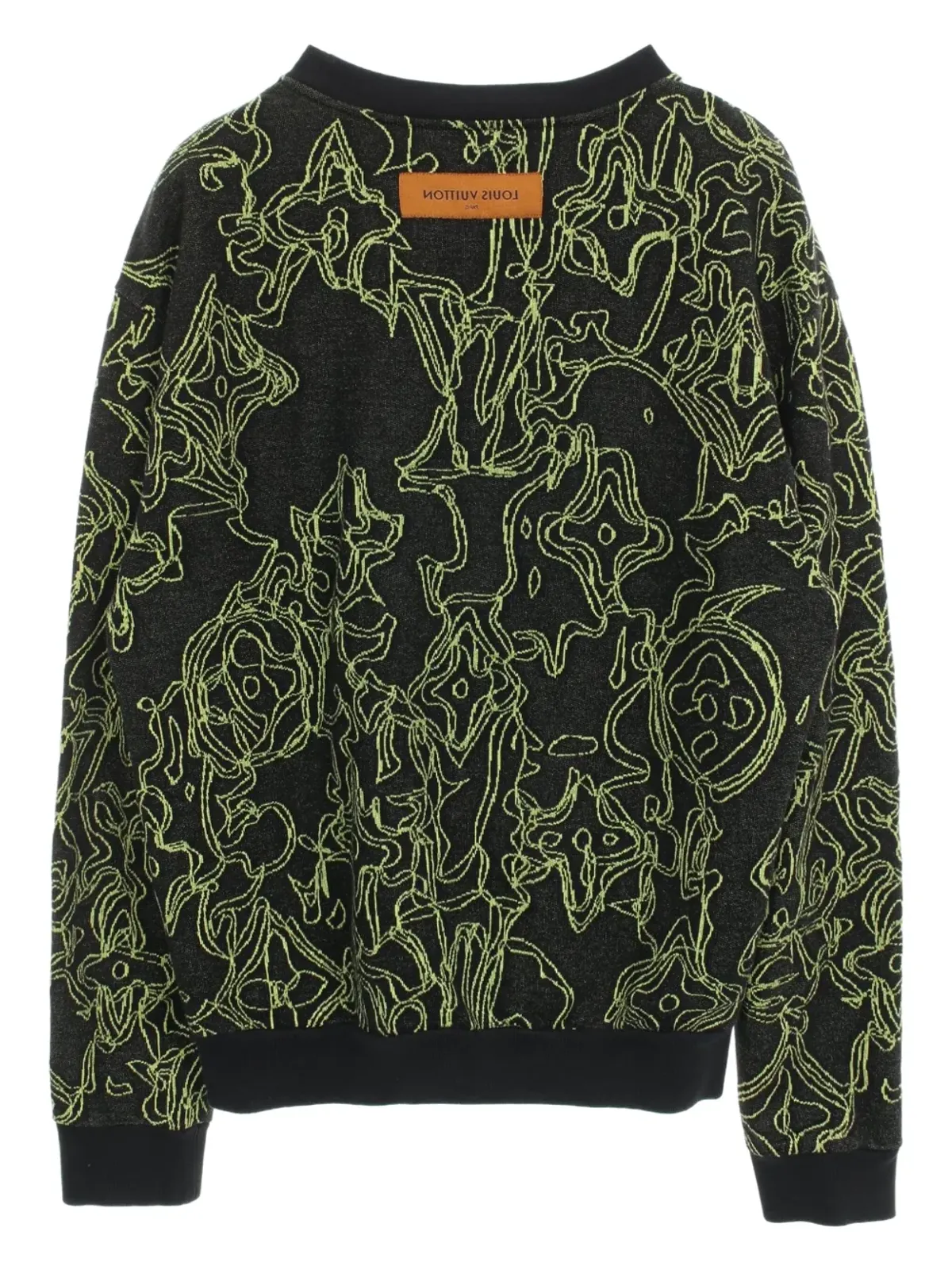 Louis Vuitton Pre-Owned 2000s インターシャニットセーター - Black - 画像2