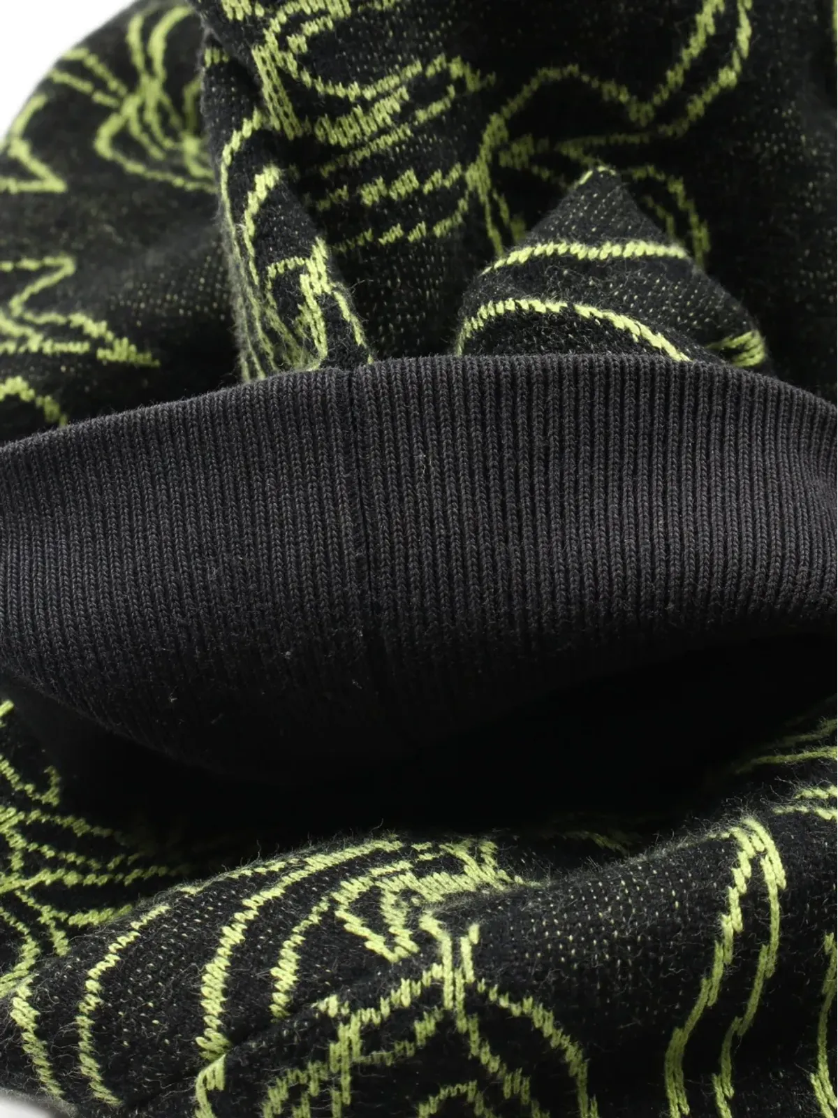 Louis Vuitton Pre-Owned 2000s インターシャニットセーター - Black - 画像4