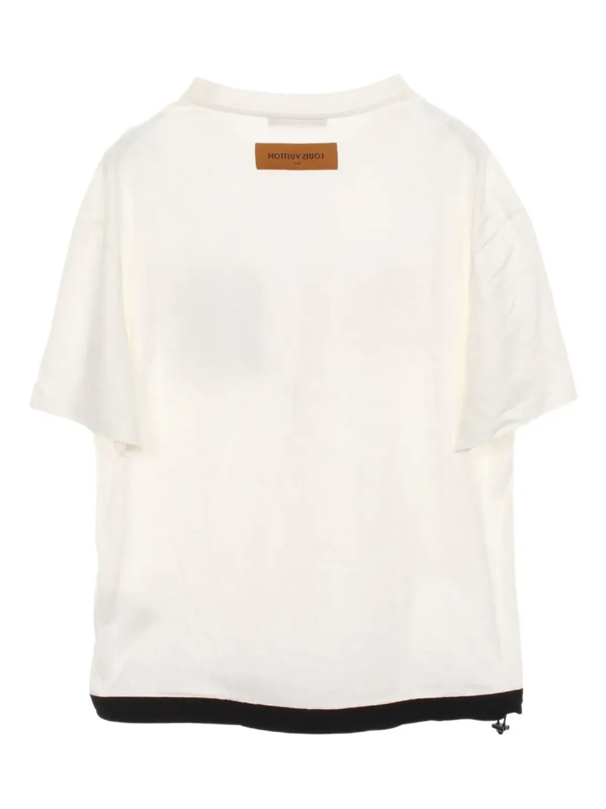 Louis Vuitton Pre-Owned 2000s Hybrid cotton T-shirt - White - 画像2